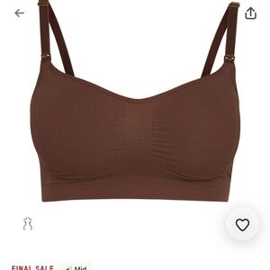 SKIMS nursing bralette COCOA 2x/3x